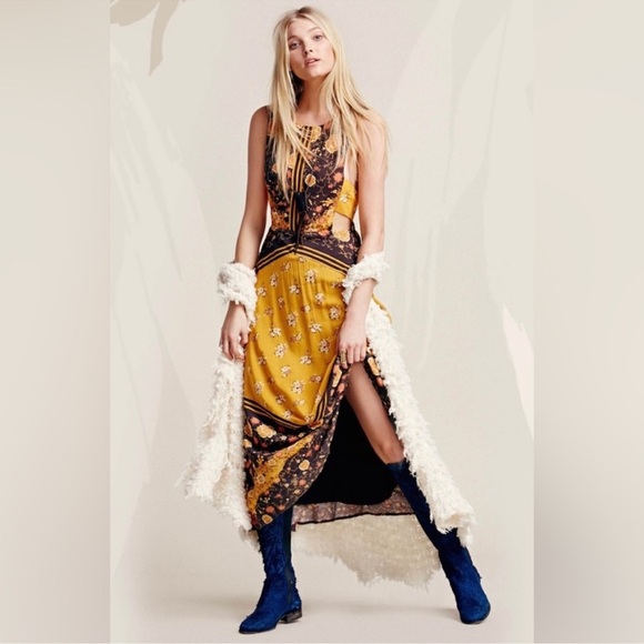 Free People Dresses & Skirts - Free people sunrise oblivion maxi dress